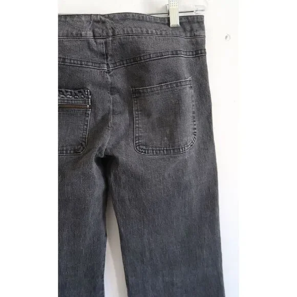 YA-YA Charcoal Jeans - Size 4 - Picture 6 of 8